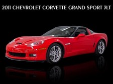 2011 Chevrolet Corvette Grand Sport 3lt New Metal Sign 12x16 Free Shipping