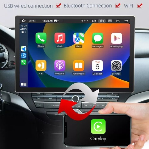 13.3''Car Radio GPS Navigation Android For 14-18 Chevrolet Silverado GMC Sierra - Picture 6 of 17