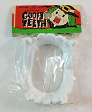 Vintage Halloween Witch Goofy Teeth Collectable Sealed 1990's NOS Costume