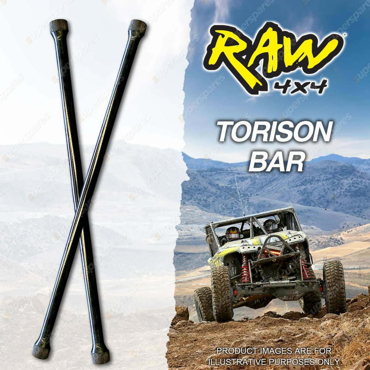 Raw Rate Increased Torsion Bars for TOYOTA HILUX LN RN YN Series