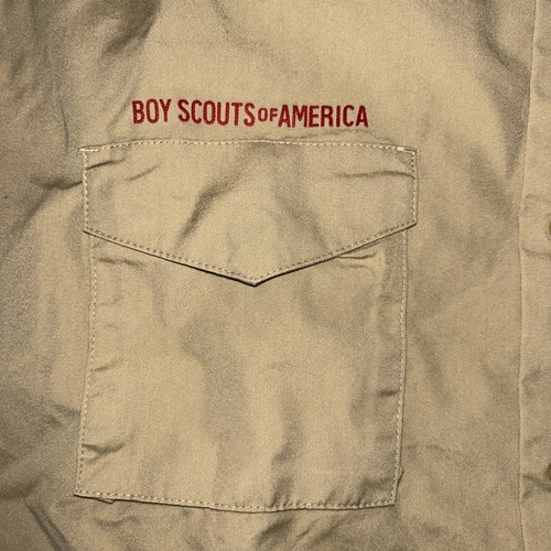 Boy Scout BSA UNIFORM SHIRT New Style Adult Men’s 2XL Short Sleeve M79 - Picture 2 of 9