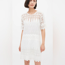 Ulla Johnson Violet Eyelet Scalloped Lace Dress 2