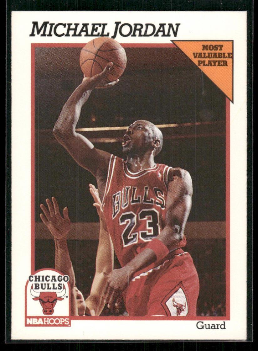 Michael Jordan 1991-92 Hoops #30 Chicago Bulls 35% Off 4+