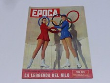 RIVISTA EPOCA N° 279 DEL 1956  OLIMPIADI PATTINAGGIO ARTISTICO ( SC)