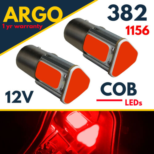 Bombillas de freno LED para Audi A3 Cob 8P rojo brillante bombilla trasera de parada 2009-13 - Imagen 1 de 4
