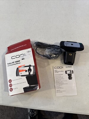 CODI A05020 HD1080P Auto Focus USB Webcam 1080P HD New