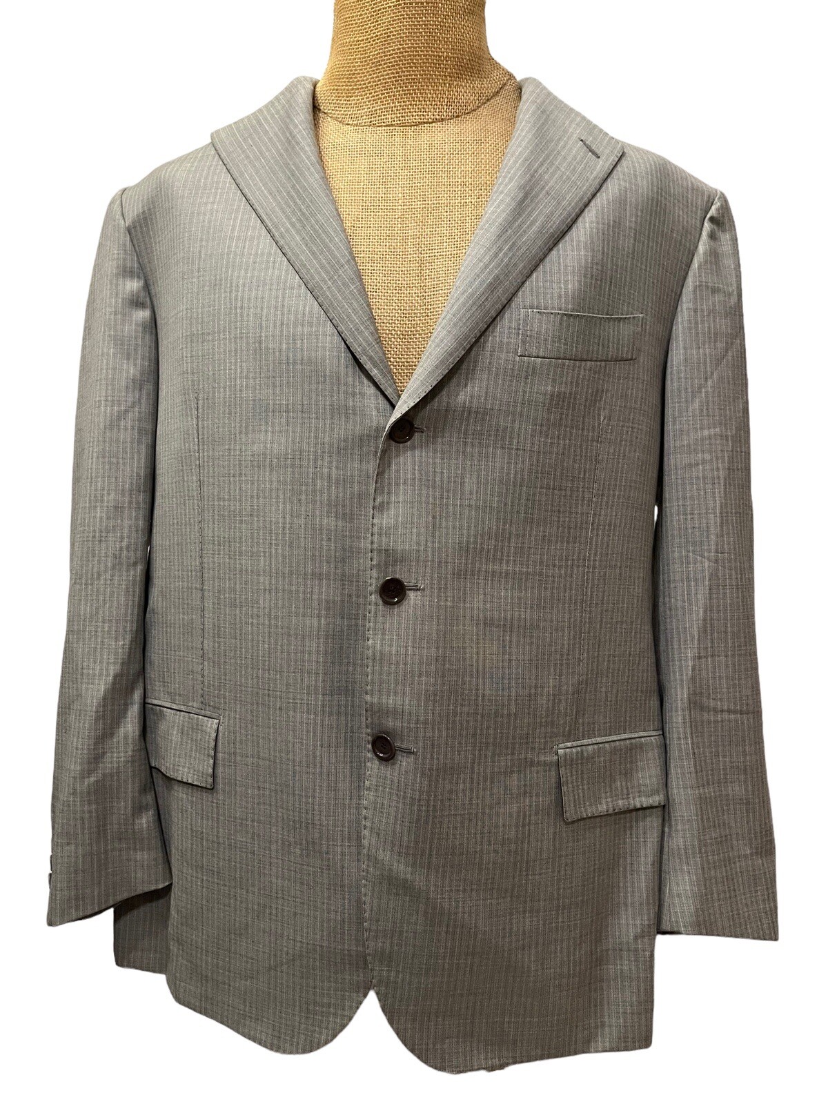 Veste De Sport Sur Mesure G. Lentini - Bleu - Taille M - État Très Propre
