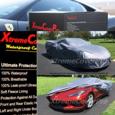 CUSTOM FIT CAR COVER FOR 2020 2021 2022 2023 2024 CHEVY CORVETTE C8 GREY
