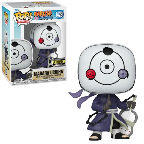 Funko POP! Animation Naruto Shippuden Madara Uchiha White Mask EE Exclusive