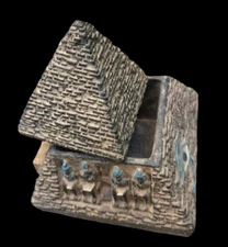 Rare Ancient Egyptian Pharaonic Statue: Enigmatic Pyramid Bc