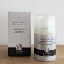 Avon Solutions 50ml Ageless Results Renewing Day Cream SPF 15 Discontinued UK