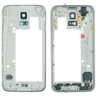 Samsung Galaxy S5 Neo SM- G903F Cover Kamera Linse Mittel GehäUse Rahmen Gold