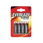 Eveready Super Heavy Duty AA Battery 4pcs Long Lasting Environmentally Friendly