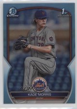 2023 Bowman Draft Chrome Sky Blue Refractor Kade Morris #BDC-86 11p7