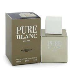 Karen Low Mens Pure Blanc EDT Spray 3.4 oz Fr...