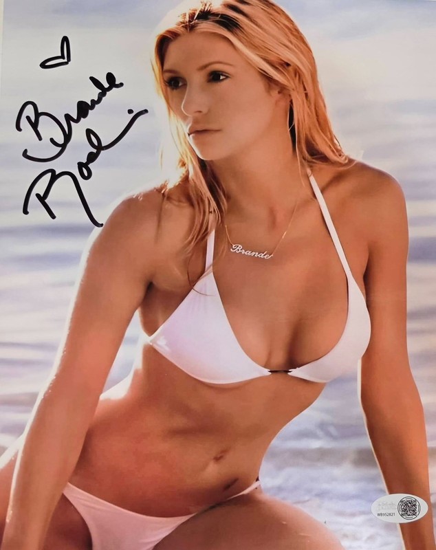 Brande Roderick autographed signed 8x10 Photo JSA COA Sexy Hot Playboy