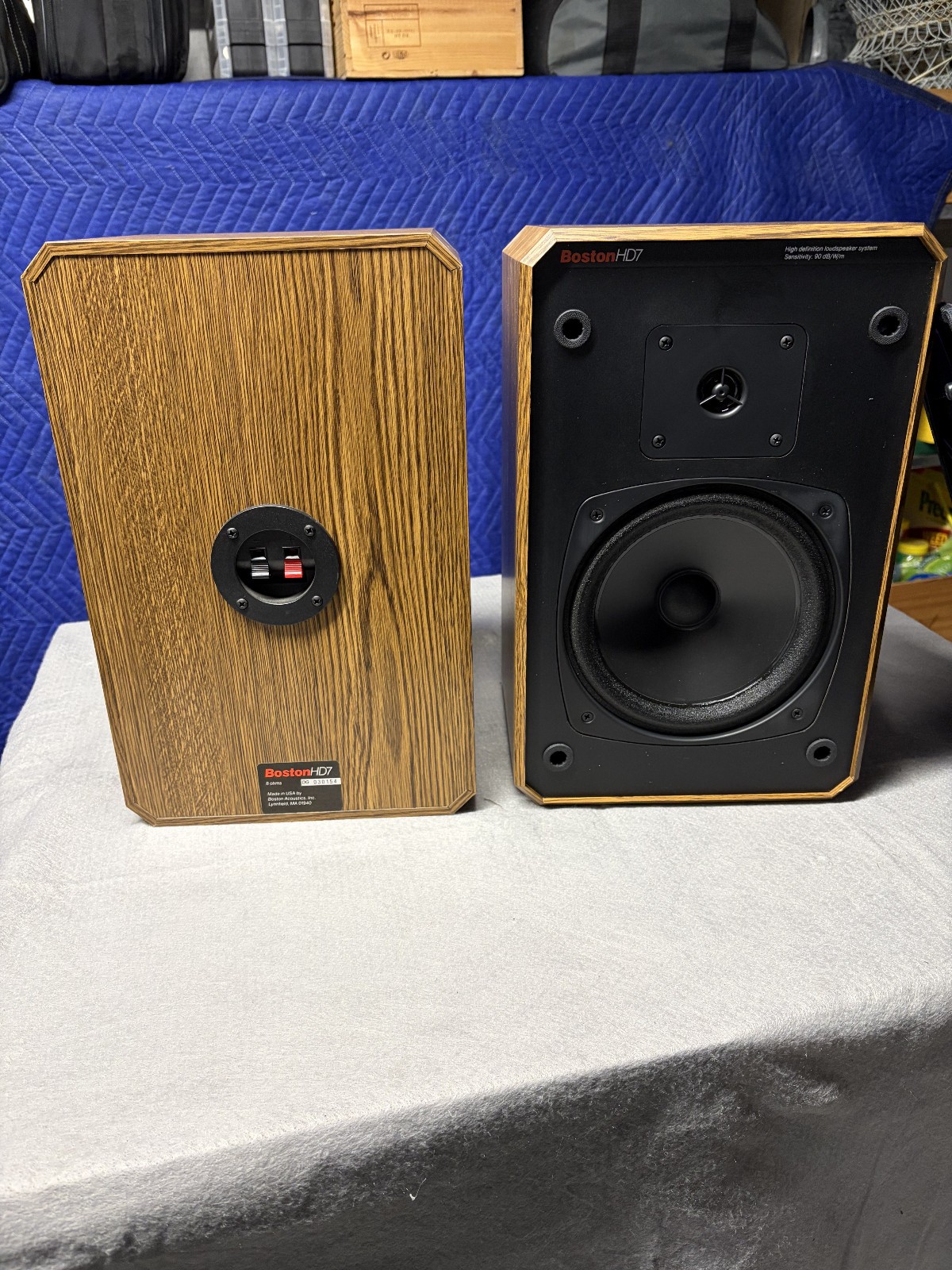 Vintage Boston Acoustics Consecutive SN Bookshelf Speakers