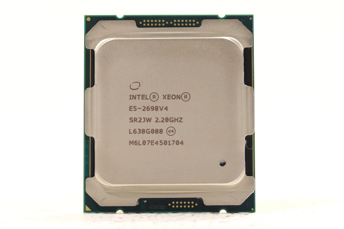 Xeon Intel Xeon E5-2698 V4 Processor Model Computer Processors