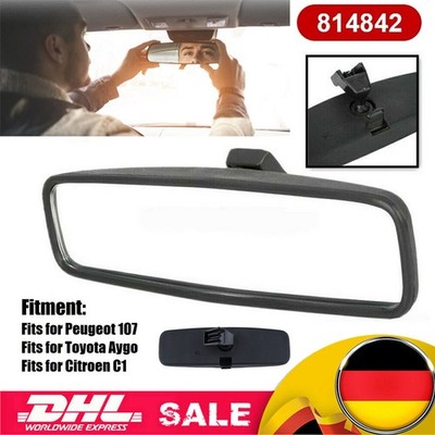 Für-Peugeot 107 Citroen C1 Toyota Aygo Renault Clio 1 Innen Rückspiegel #814842