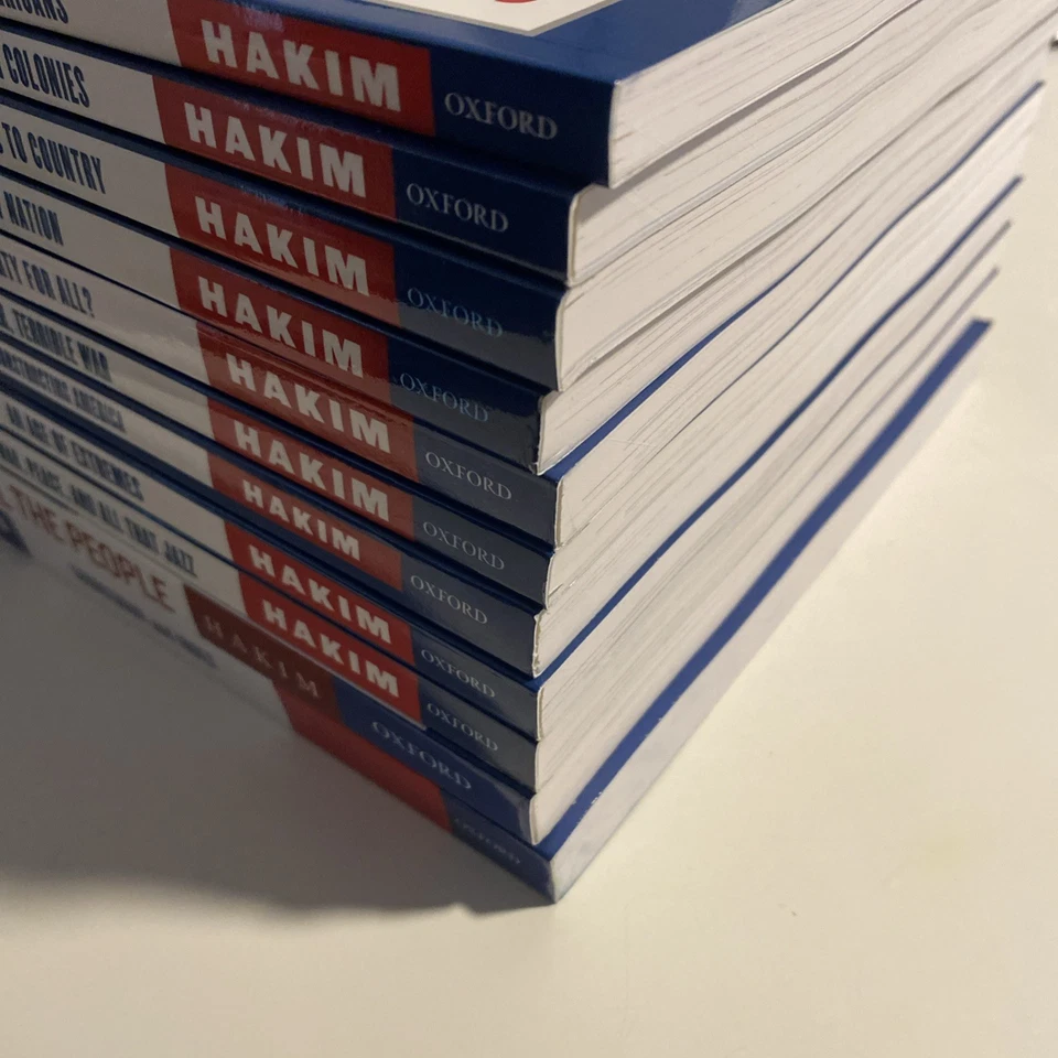 A History Of US by Joy Hakim Complete SET Books 1-11 (3rd Edition) - Imagem 3 de 4