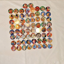Lot of 66 Pogs VTG 1990 s Sumo Multiple Serie...
