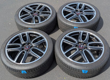 MINI Cooper 19x8 OEM Wheel Rim Set Clubman F56 F55 F54 JCW w Bridgestone Tires