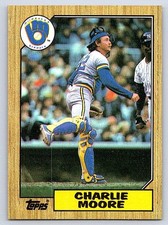 1987 Topps - Charlie Moore #676