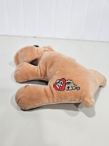 Peluche cane marrone cucciolo Tonka Pound 1986 vintage 9" - Foto 4 di 7