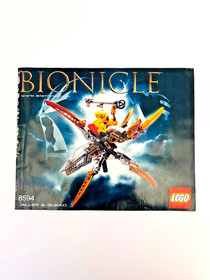 LEGO BIONICLE 8594 Jaller Gukko Original Pieces Instructions 2003