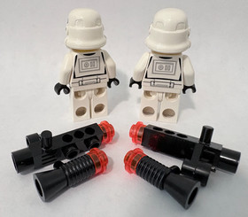 LEGO Star Wars Stormtrooper Minifigure x2 sw0122 7264 Imperial Inspection - NEW