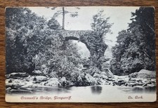 1910 Cromwell's Bridge Glengarriff Postcard Ireland To The Manor, St Andrews
