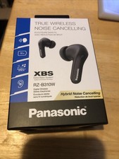 Panasonic ErgoFit True Wireless Earbuds in Ear XBS Powerful RZ-B310W - Black