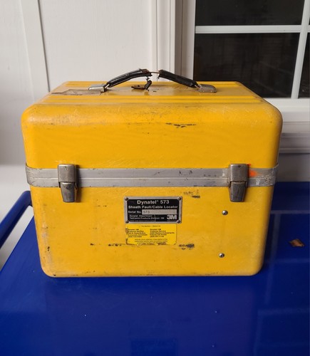 3M Dynatel 573 Sheath Fault & Cable Locator w/ clamps, cables, and manual