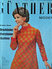 Old fashion booklet from 1967 + sewing patterns, party dresses dance dresses wedding dresses