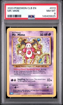 2023 POKEMON CLB-CLASSIC BLASTOISE & SUICUNE EX DECK #013 MR. MIME