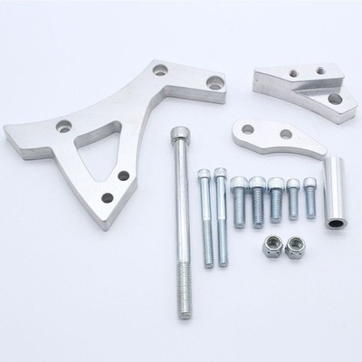 Billet Aluminum Alternator Bracket Full Kit For   351C 351   #am