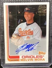 2021 Topps Archives MELVIN MORA Fan Favorites Autograph Orioles #FFA-MM