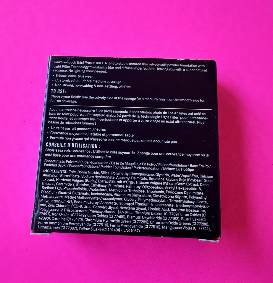 Smashbox PHOTO FILTER POWDER FOUNDATION #5 New In Box! RARE - Image 4 of 4