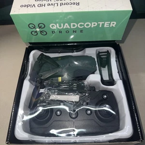 New HD Camera Quadcopter Drone - 120° Live Video - WiFi Folding Altitude Hold
