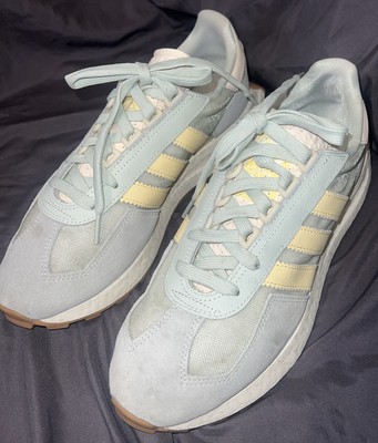  Women s Adidas Retropy E5 Linen Green Almost Yellow Shoe Sz 9.5