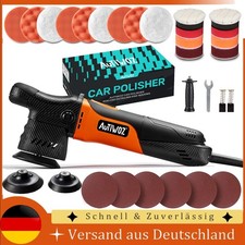 AUTIWOZ W02 Mini Poliermaschine 630W Exzenter 50/75mm Polierpad Waxing Polieren