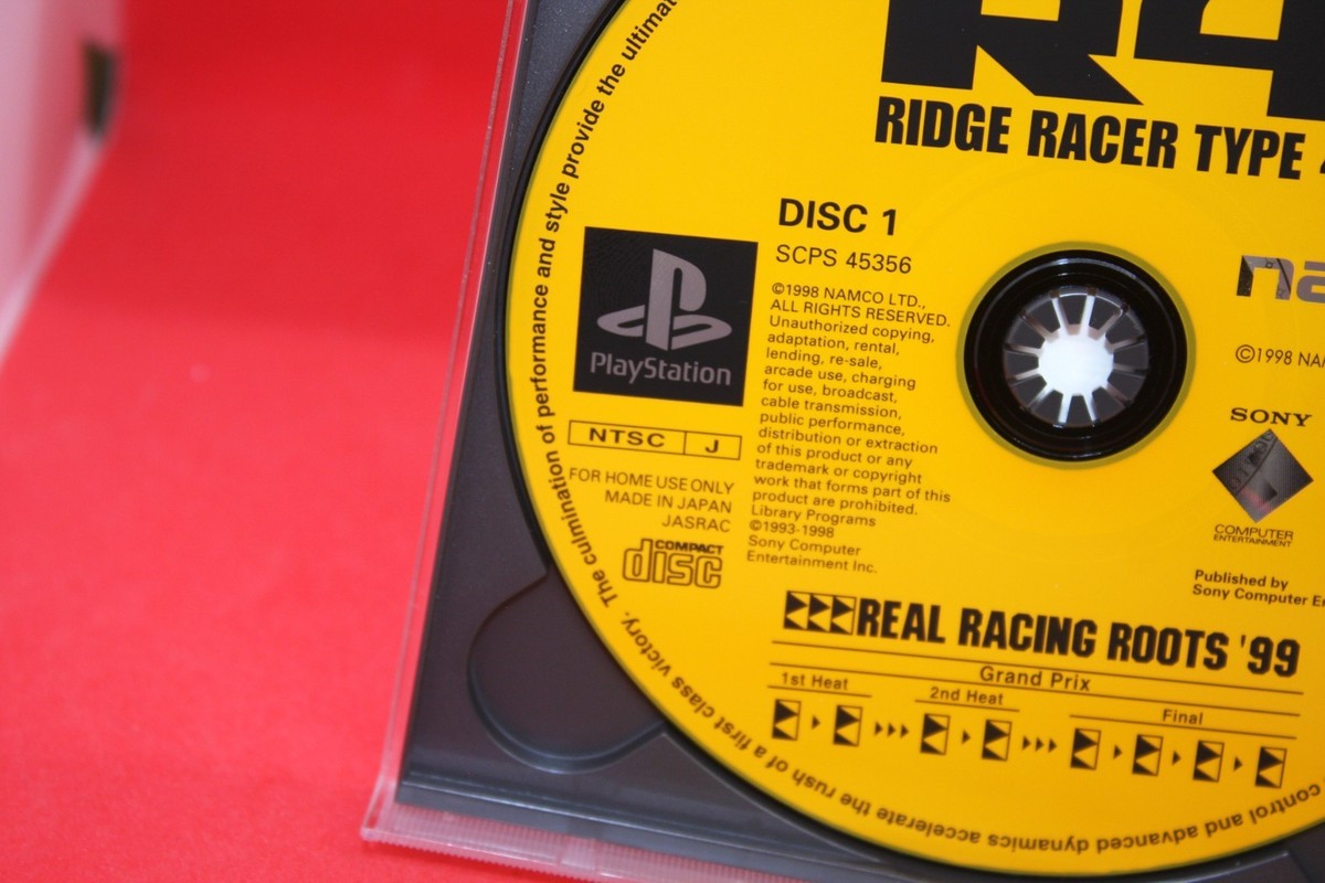 Sony Playstation R4 Ridge Racer Type 4 Japanese Version With