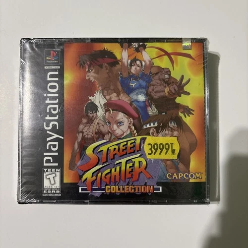 Street Fighter Collection - PlayStation. Brand New Unopened, Sealed.