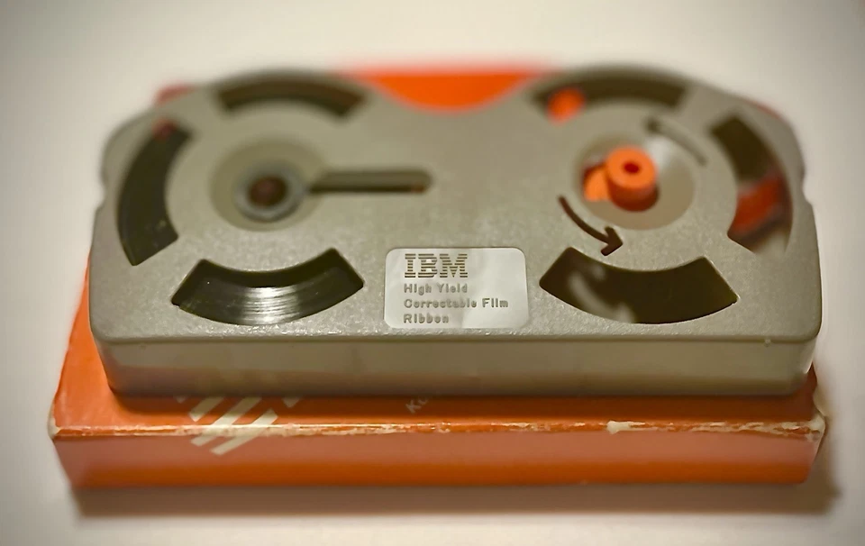 Vintage IBM High Yield Correctable Ink Film Printer Typewriter Ribbon Cassette - Image 4 of 4