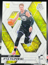 Kyle Filipowski 2024-25 Panini Mosaic 07/25 Yellow Choice RC Utah Jazz #231