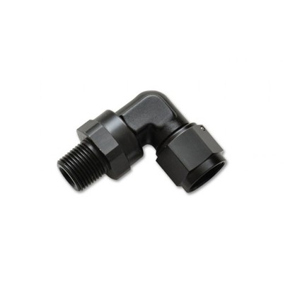 Vibrant For 6AN to 1/8in NPT Female Swivel 90 Degree Adapter Fitting