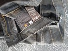 7 for All Mankind coated metallic snake viper Jeans Pants skinny womens size 27 — photo 3