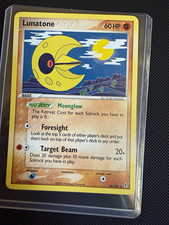 Pokemon TCG Lunatone 36/107 EX Deoxys Uncommon Regular English 2005 60 HP