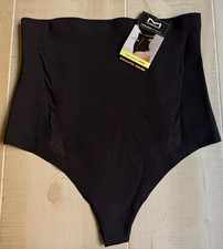Maidenform black high waist thong sculpts extra firm underwear size 2XL  NWT