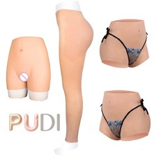 Silicone Buttock Fake Vagina Female Vagina Pants Underwear Crossdressers Panties